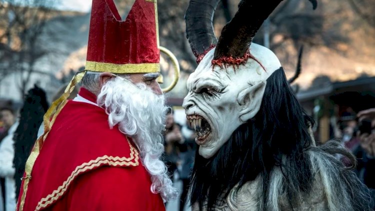    Uşaqları cəzalandıran bədheybət:   Santa Klausun qorxulu kölgəsi kimdir?