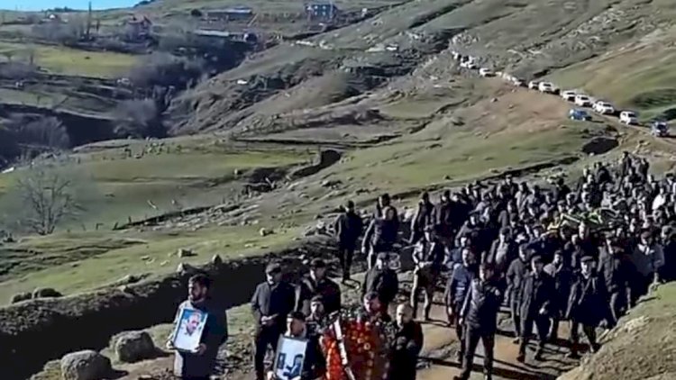    Şəhid atasının dəfnində böyük izdiham – FOTOLAR   