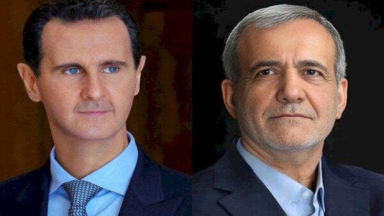    Məsud Pezeşkian Əsədlə danışdı   