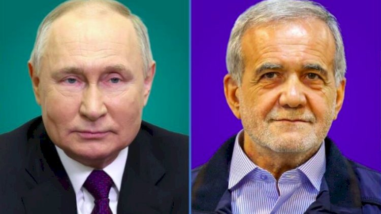    Pezeşkian Putinə zəng etdi   