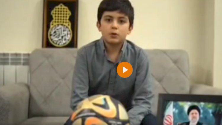    İbrahim Rəisinin nəvəsi FIFA topunu satdı - Foto   