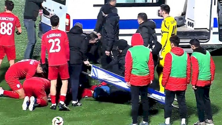    Azərbaycan kuboku matçında bədbəxt hadisə   