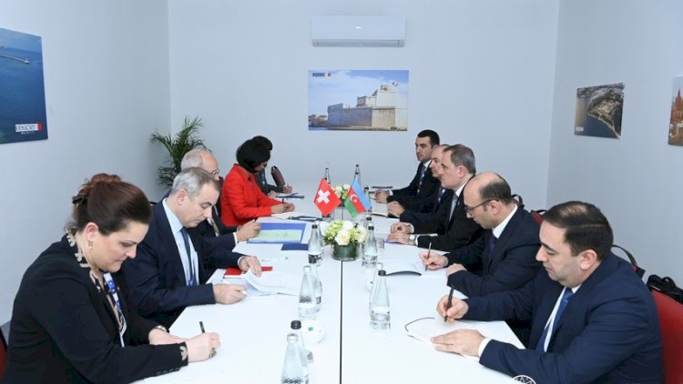    Ceyhun Bayramov isveçrəli həmkarı ilə regional sülh gündəliyini müzakirə etdi   