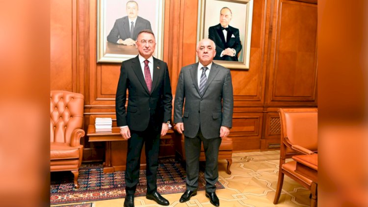    Əli Əsədov Türkiyə parlamentinin komitə sədri ilə görüşdü   