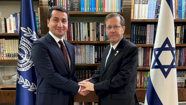    Hikmət Hacıyev İsrail prezidenti ilə regional məsələləri müzakirə etdi   