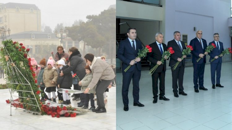    Abşeronda Heydər Əliyevin anım günü qeyd olunub   