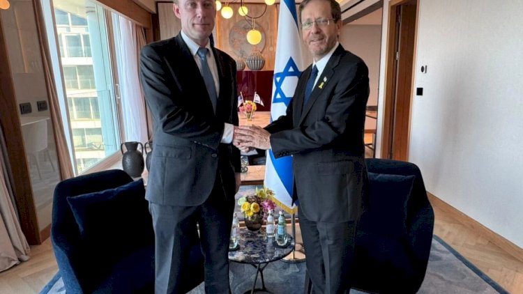    President Herzog meets with US National Security Advisor   