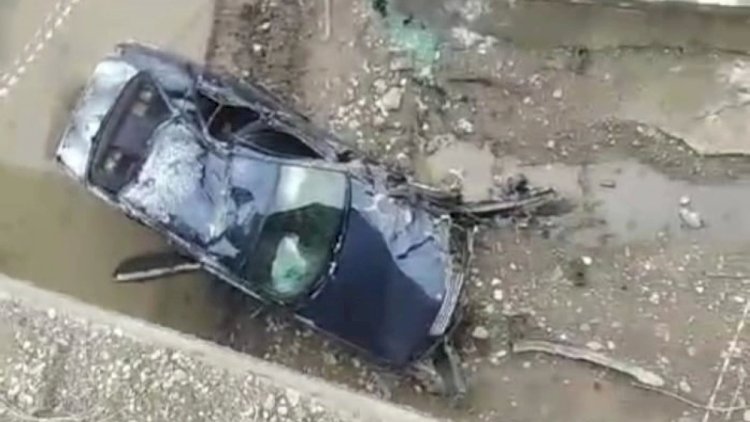    Xudatda avtomobil körpüdən aşdı: Xəsarət alanlar var   