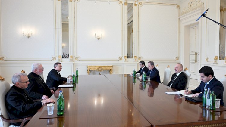    Ilham Aliyev received Holy See's Secretary for Relations with States and International Organizations VIDEO   