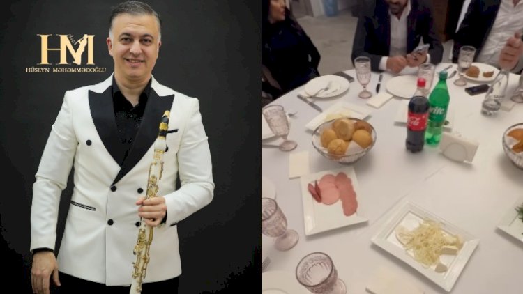    Hüseyn Məhəmmədoğlu toy yiyəsini biabır etdi -   VİDEO