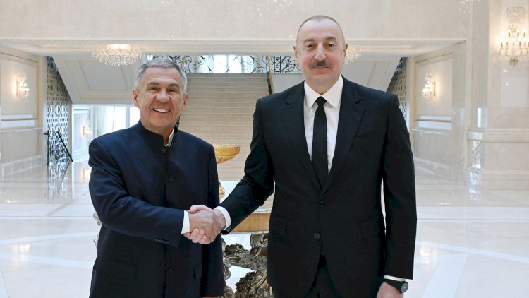    İlham Əliyev Rəislə görüşdü   