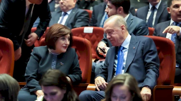    Sahibə Qafarova Ankarada Rəcəb Tayyib Ərdoğanla görüşdü - Foto   