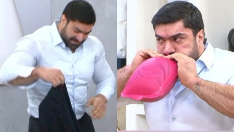    Xanəndə “qrelka”nı birnəfəsə partlatdı -   VİDEO