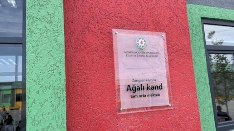    Ağalı kənd məktəbinə yeni direktor təyin olundu   