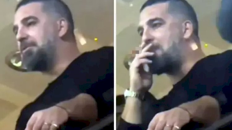    Arda Turanın siqaret çəkməsi kameraya düşdü   