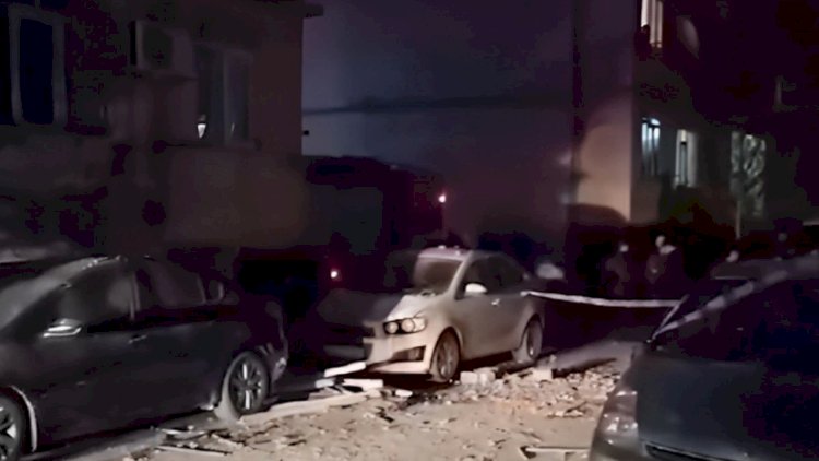    Xırdalanda yaşayış binasında dəhşətli PARTLAYIŞ: Yaralılar var - Video   