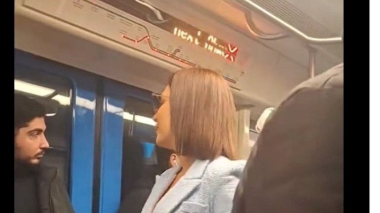    Mərhum müğənninin xanımı Bakı metrosunda elə hərəkət etdi ki... - Video   