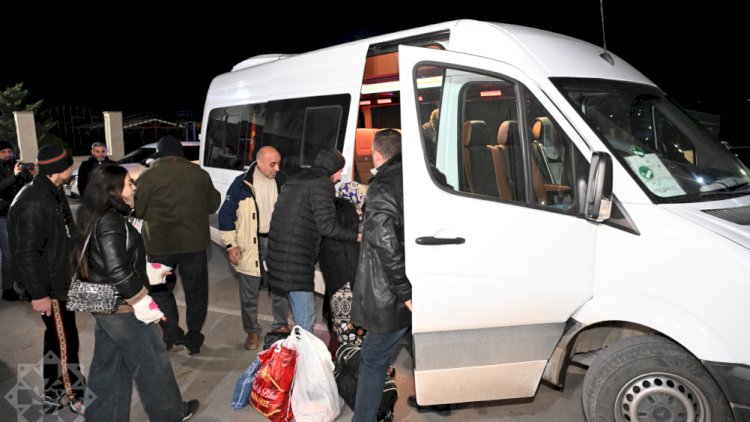    Şuşa şəhərinə növbəti köç karvanı yola salınıb   