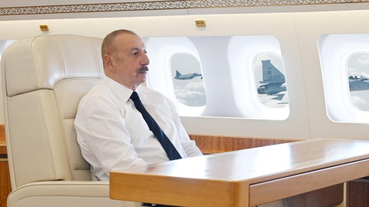    Prezident Əliyev Rusiya səfərindən geri qayıtdı - Putinə təcili zəng   