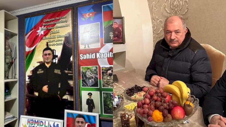    İcra başçısı şəhid ailəsini ziyarət edib -   FOTOLAR