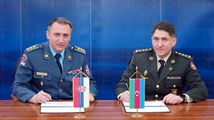    Azərbaycan və Serbiya arasında ikitərəfli hərbi əməkdaşlıq planı imzalandı   