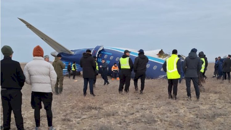    17 beynəlxalq ekspert Aktauda təyyarə qəzasını araşdırır   