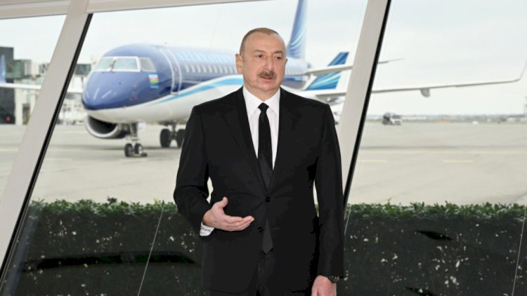    İlham Əliyev təyyarə qəzasının səbəbləri ilə bağlı bir sıra fakt açıqladı   