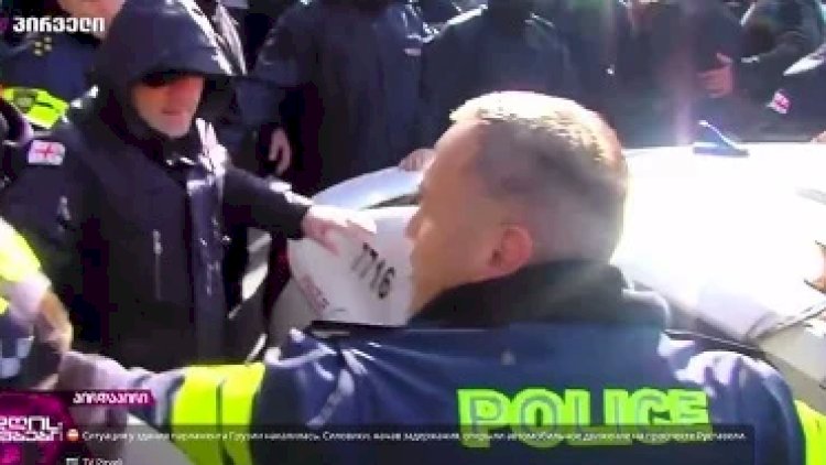    Tbilisidə gərginlik yaranıb - Andiçmə mərasimi ilə eyni vaxtda   