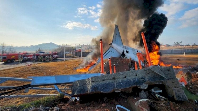    Koreyada təyyarə qəzasına görə matəm elan olundu   