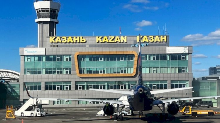    Kazan hava limanı bağlandı   