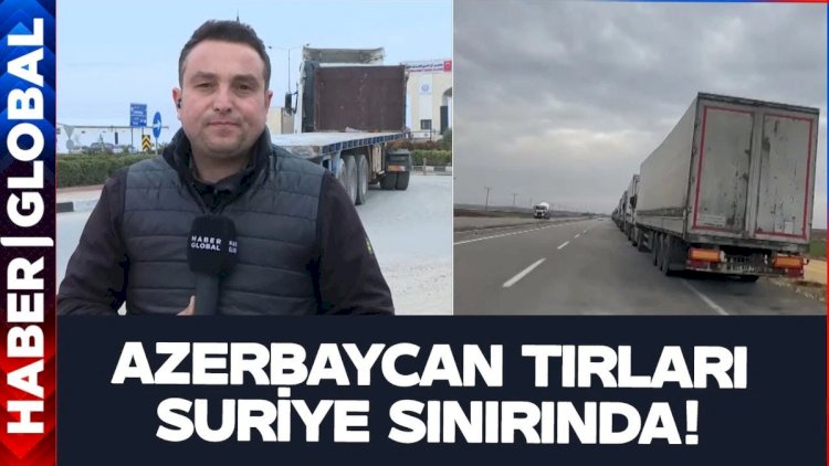    Bakıdan göndərilən humanitar yardım Suriya sərhədinə çatdı - Video   