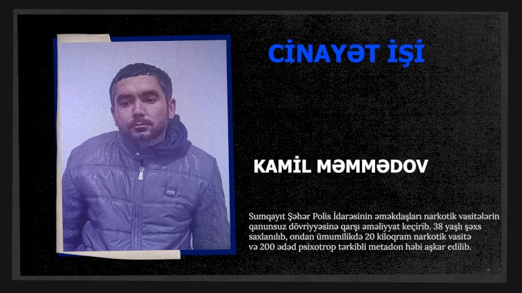    Sumqayıtda narkotacir həbs olundu   
