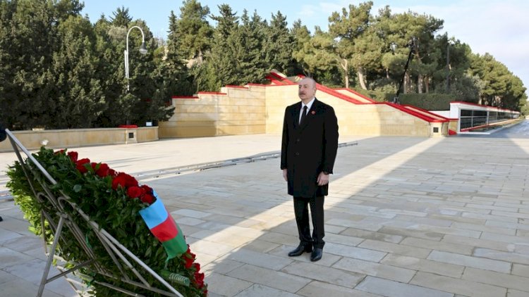    İlham Əliyev 20 Yanvar şəhidlərinin xatirəsini yad etdi   