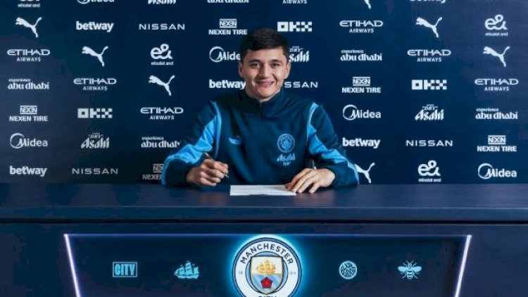    “Mançester Siti” özbək futbolçunun transferini açıqladı   