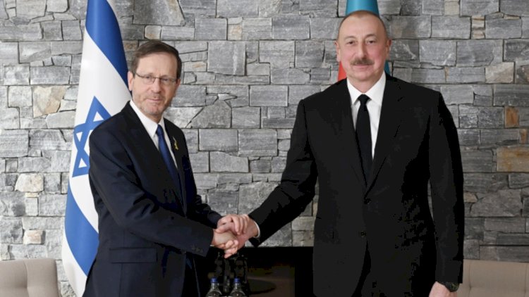    İlham Əliyev Davosda İsrail prezidenti ilə görüşdü   