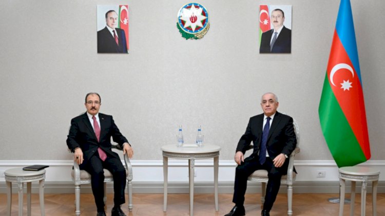    Əli Əsədov Türkiyənin Azərbaycandakı səfiri ilə görüşdü   