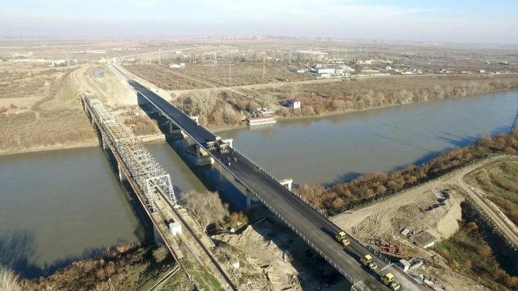    Araz çayı üzərindəki avtomobil körpüsünün tikintisi bu ilin yazında başa çatdırılacaq   