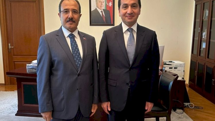    Hikmət Hacıyev Türkiyə səfirini qəbul etdi   