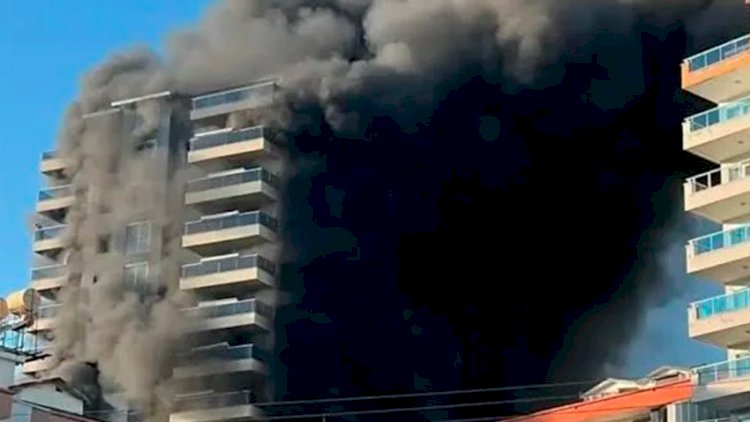    Antalyada 12 mərtəbəli hoteldə yanğın baş verdi   