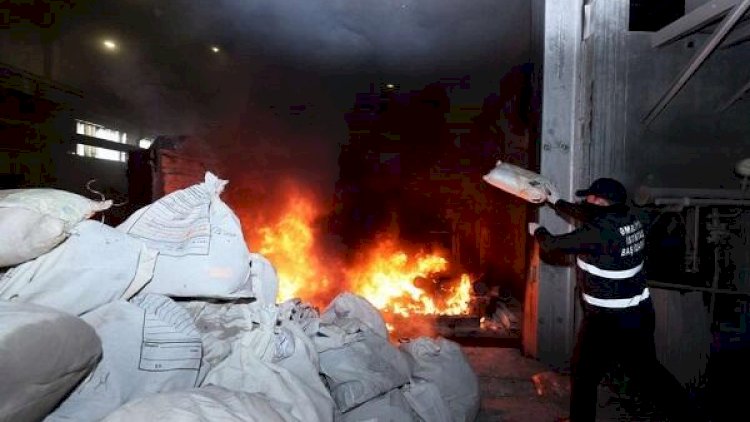    DGK Avropaya göndərilən 272 milyonluq narkotiki məhv etdi   