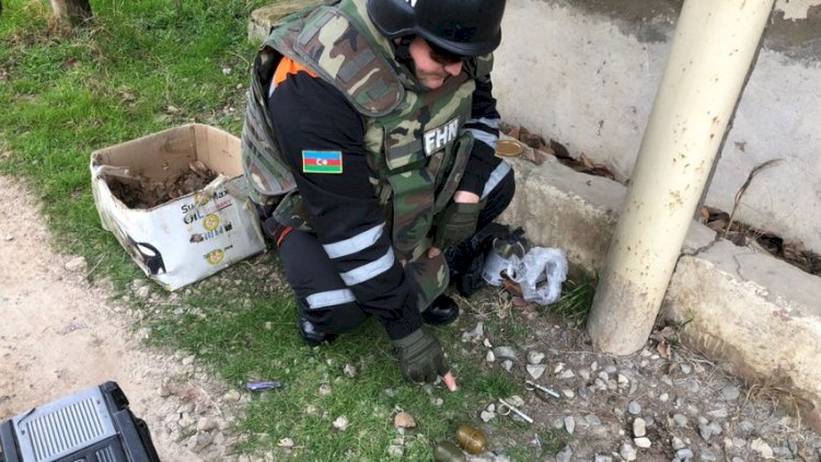    Biləcəridə qumbara tapıldı   
