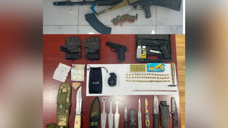    Şabranda 25 yaşlı şəxsdə xeyli sayda silah-sursat aşkarlandı   