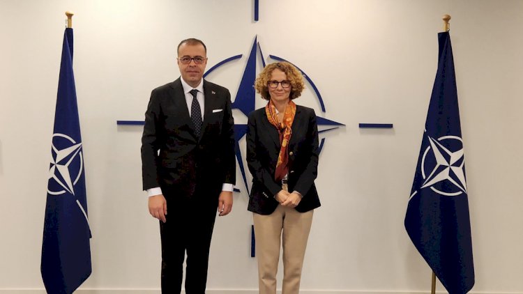    NATO-dakı təmsilçimiz baş katibin müavini ilə görüşdü   
