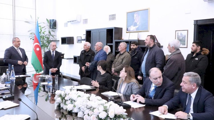    Adil Əliyevin qəbulunda izdiham -   FOTOLAR