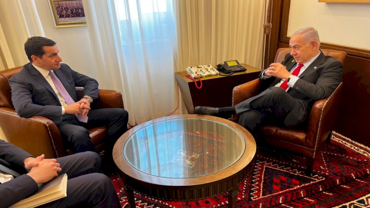    Netanyahu Hikmət Hacıyevi qəbul etdi   