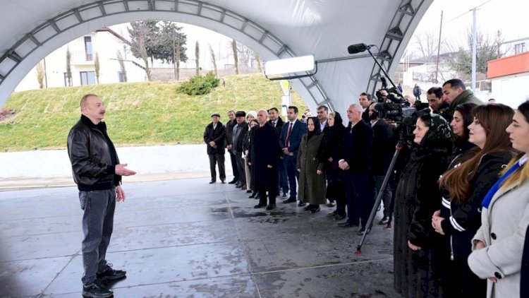    İlham Əliyev: Bizə heç kim kömək etmir   