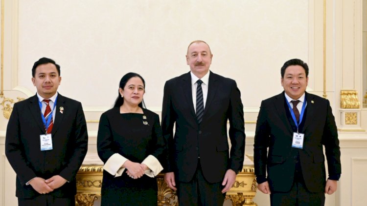    Prezident İndoneziya Nümayəndələr Palatasının sədrini qəbul etdi   