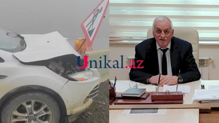    Azərbaycanda məktəb direktoru qəza törətdi - VİDEO   