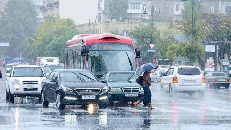    Bakıda sıxlıq olan yollar   - SİYAHI