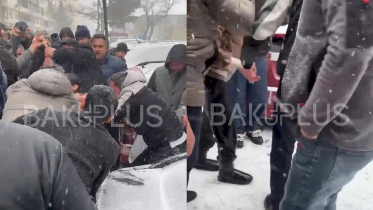    Bakıda gənc qız lükə düşdü - Video   